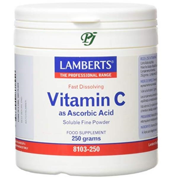 Vitaminac Acido Ascorbico 250 Gr. - Lamberts