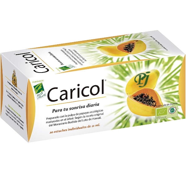 Caricol Papaya 20 Sobres - 100% Natural
