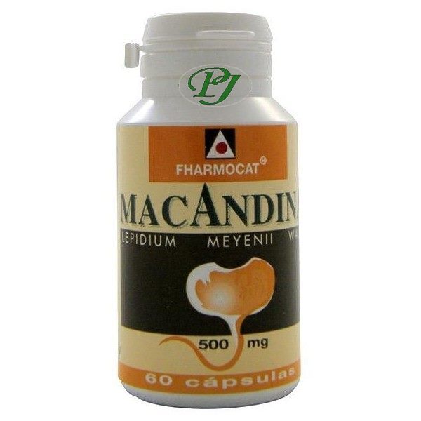 Maca 60 Capsulas 500Mg - Fharmocat