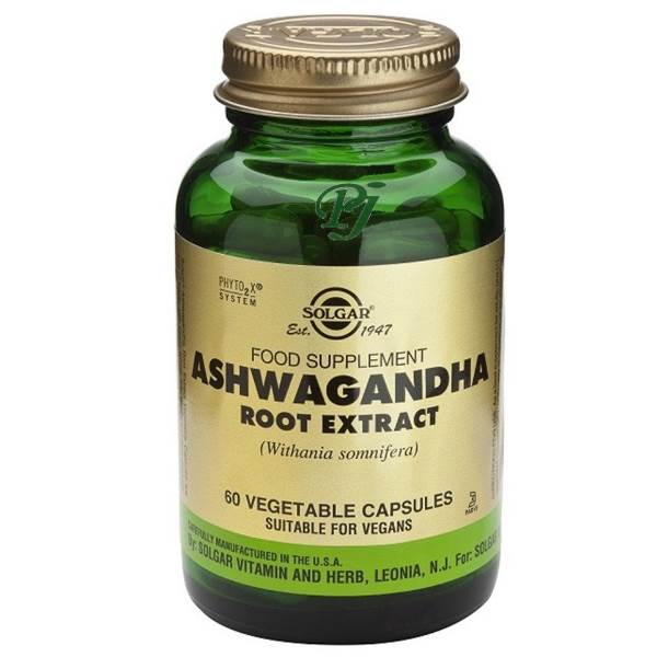 Ashwagandha Raiz 60 Capsulas - Solgar