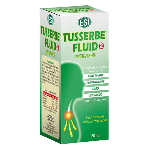 Tusserbe Fluid 2 Jarabe 180 Ml. - Esi