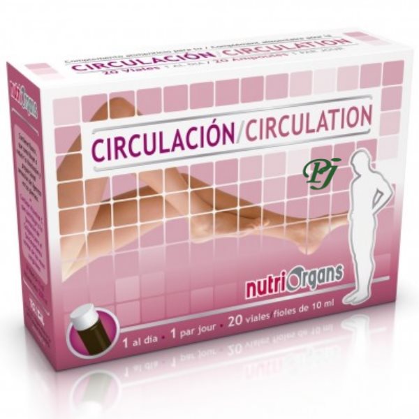 Nutriorgans Circulacion 20 Ampollas 200Ml - Tongil