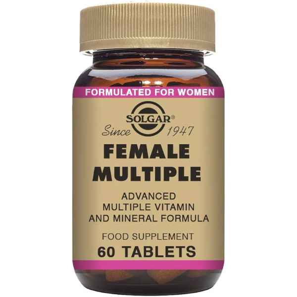 Female Multiple Mujer 60 Tabletas - Solgar