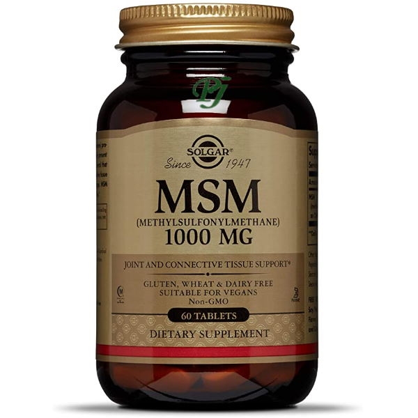 Msm 1000Mg 60 Tabletas - Solgar