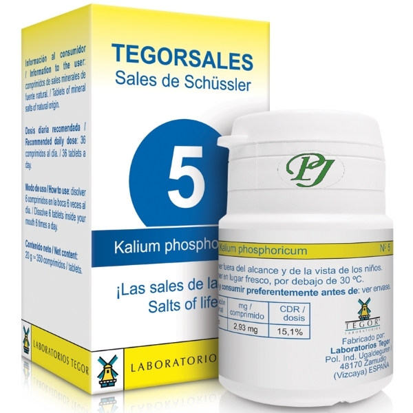 Biosal Nº05 Kalium Phosphoricum Nervios - Tegor