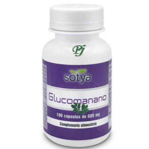 Glucomanano 100 Capsulas 600Mg - Sotya
