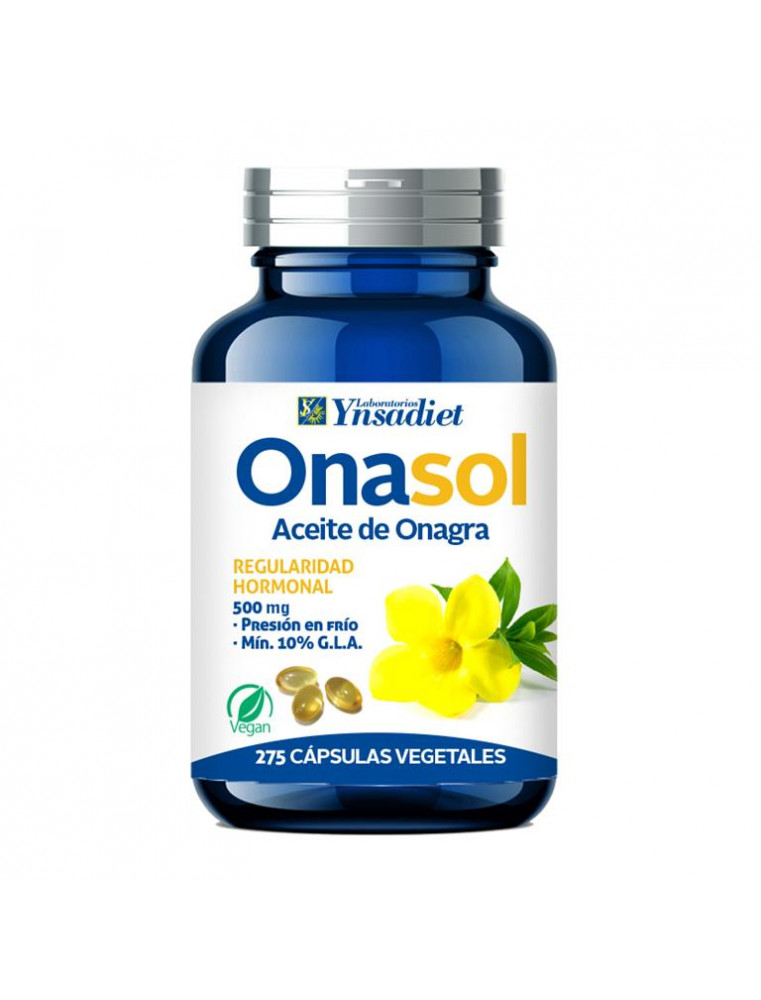 Onagra Onasol Vegetal 275 Perlas 500 Mg - Ynsadiet