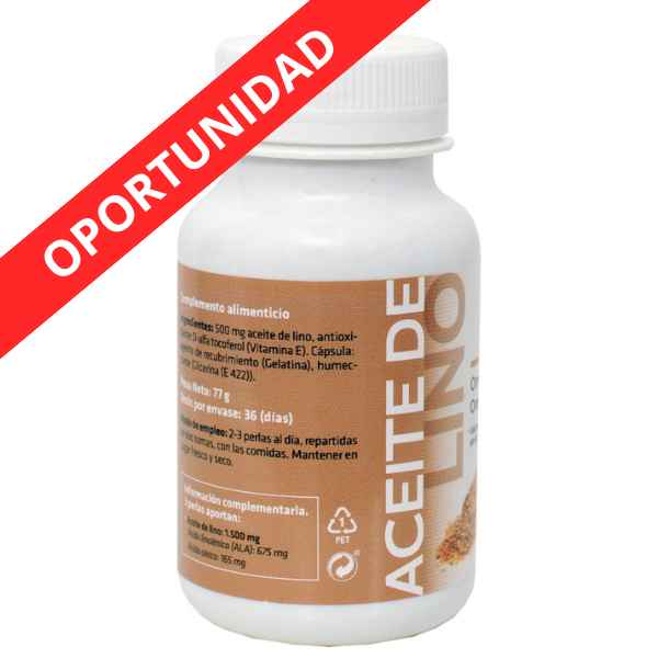Aceite De Lino+Vitamina E 110 Perlas 710Mg - Sotya