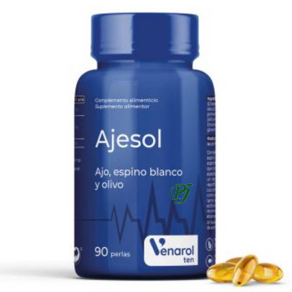 Ajesol Ajo Espino Blanco Olivo 90 Capsulas - Herbora