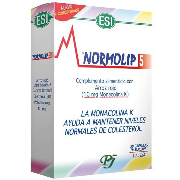 Normolip 5 30 Cápsulas - Esi