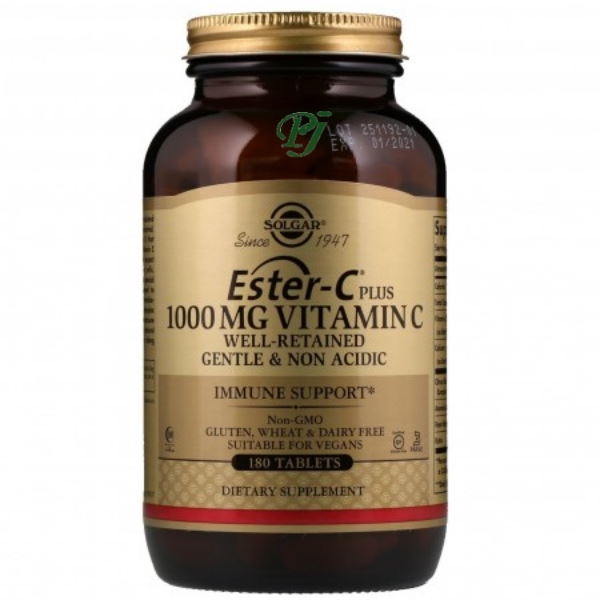 Ester-C Plus 1000Mg 180 Capsulas - Solgar