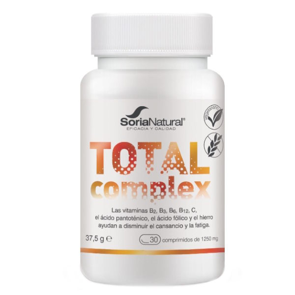 Total Complex 1250Mg 30 Cápsulas - Soria Natural