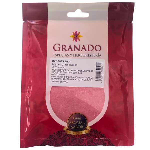 Especias burguer meat 100gr - Granado y Bencano