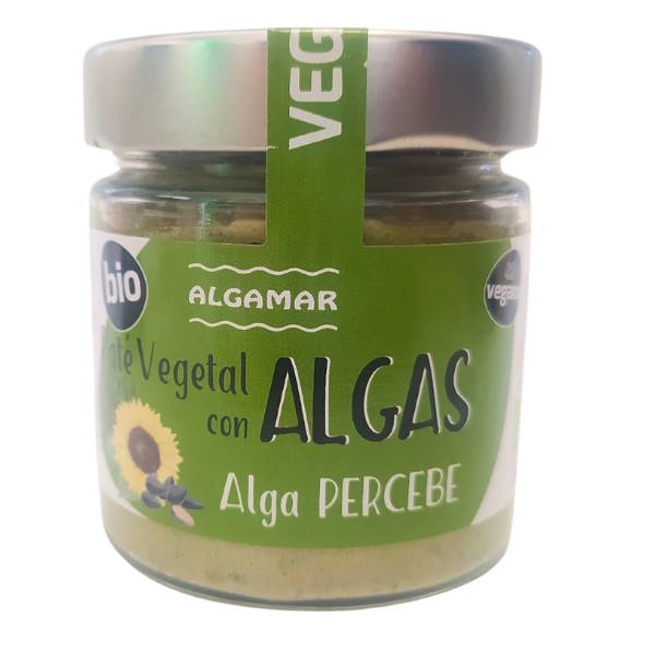 Pate Vegetal Con Alga Percebe Bio 180Gr - Algamar