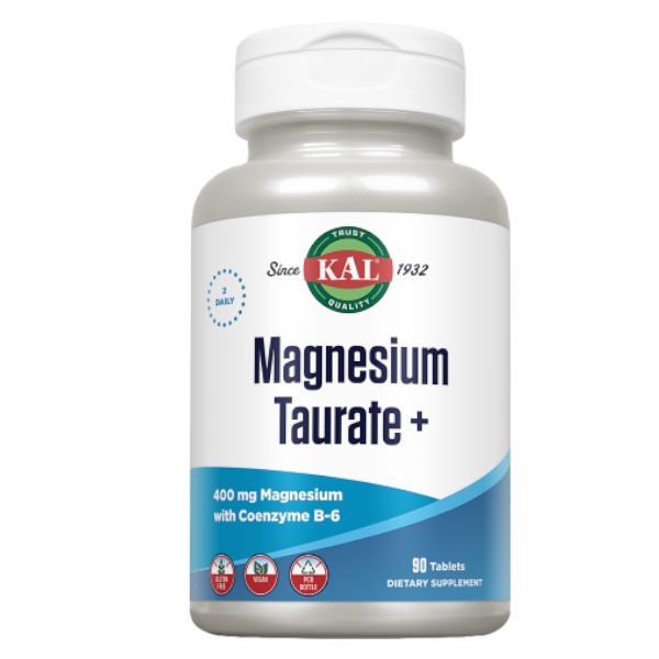 Magnesium Taurate 400 Mg. + Vitamina B6 90 Comprimidos - Kal