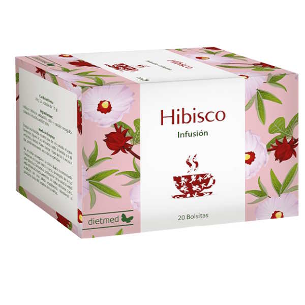 Infusión De Hibisco 20 Bolsas - Dietmed