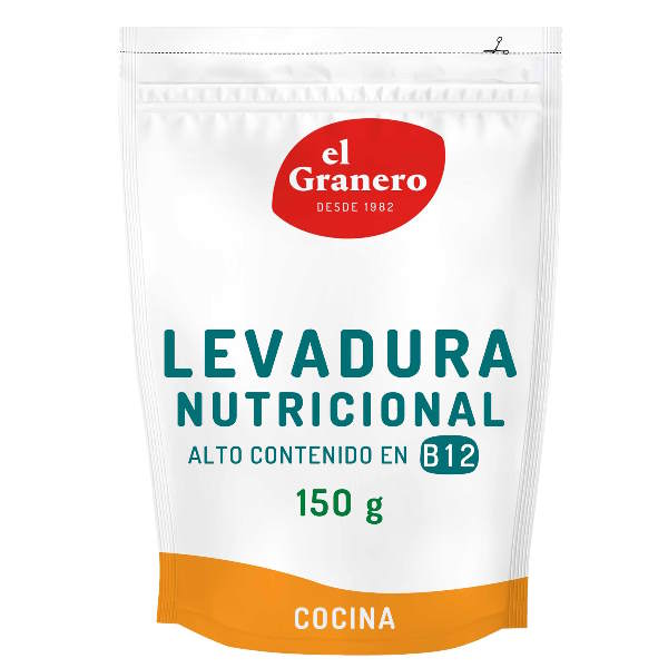 Levadura Nutricional Alto Contenido B12 150Gr - El Granero