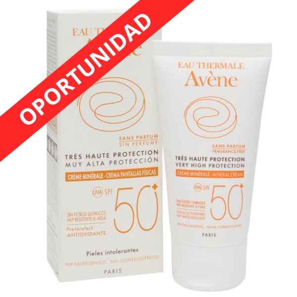 Crema Solar Spf50+ Mineral 50Ml  - Avene