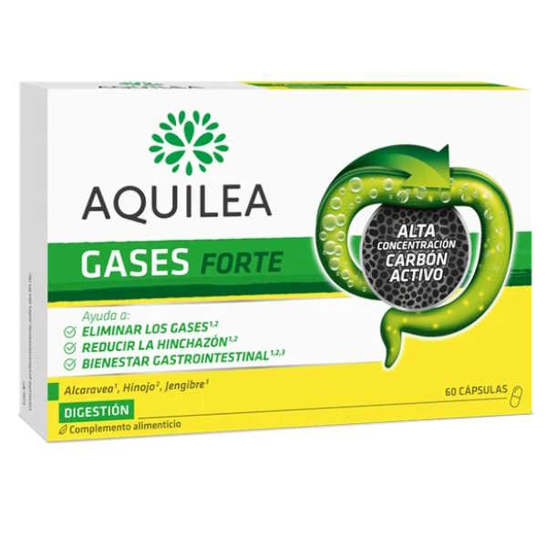 Gases Forte 60 Cápsulas - Aquilea