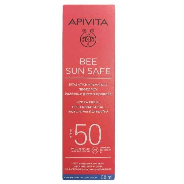 Gel-Crema Facial Solar Spf50 50Ml - Apivita