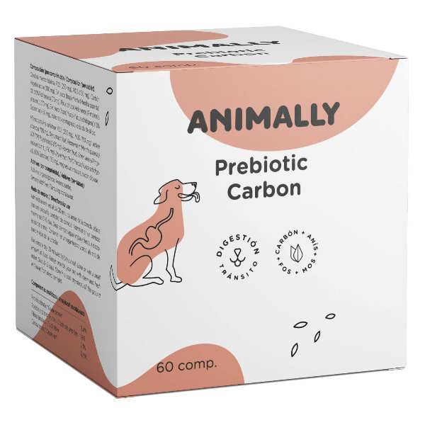 Prebiotic Carbón 60 Comprimidos - Animally