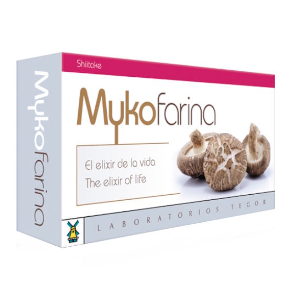 Mykofarina Shitake 60 Cápsulas - Tegor