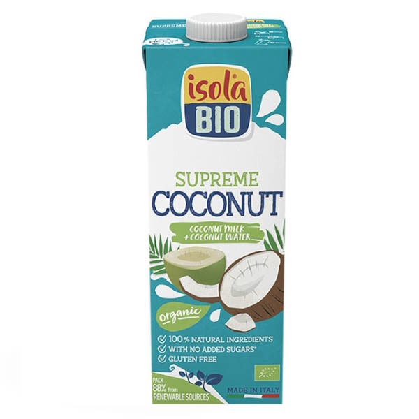 Bebida De Coco Supreme Bio 1L - Isola