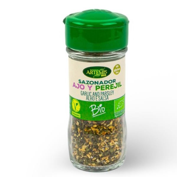 Especia Sazonador Ajo Y Perejil 28Gr Bio Sin Gluten - Artemis
