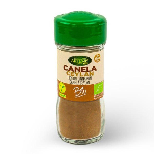 Especia Canela Molida De Ceylán 25Gr Bio Sin Gluten - Artemis