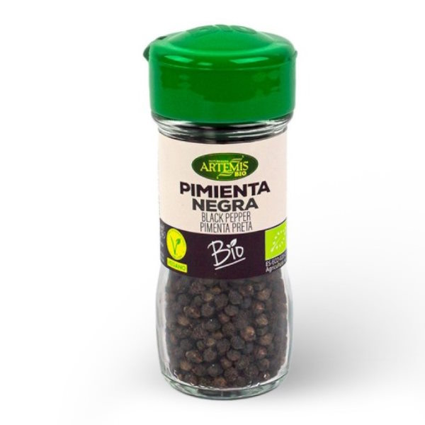 Especia Pimienta Negra Grano 40Gr Bio - Artemis