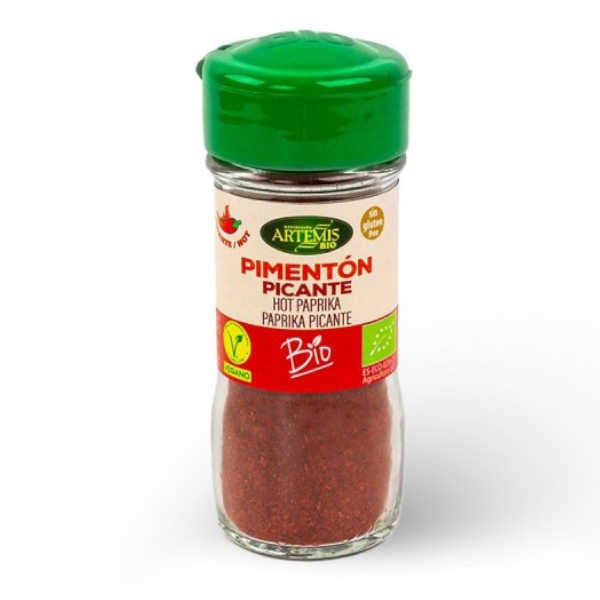 Especia Pimentón Picante 40Gr Bio Sin Gluten - Artemis