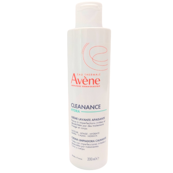 Cleanance Hydra Crema Limpiadora Calmante 200Ml - Avene