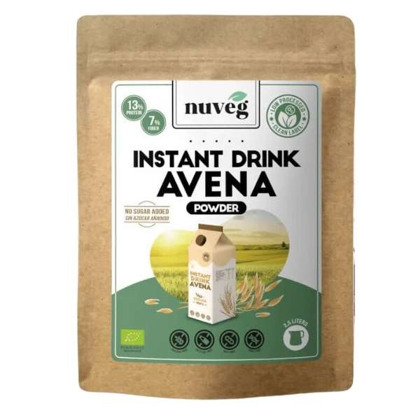 Bebida Instantanea De Avena Bio 200 Gr - Nuveg