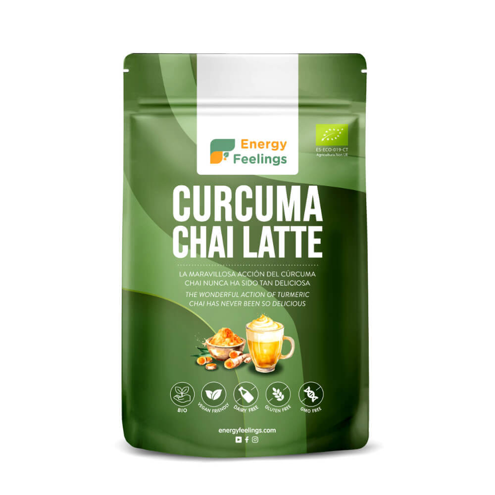 Curcuma Chai Latte Eco  150 Gr- Energy Feelings