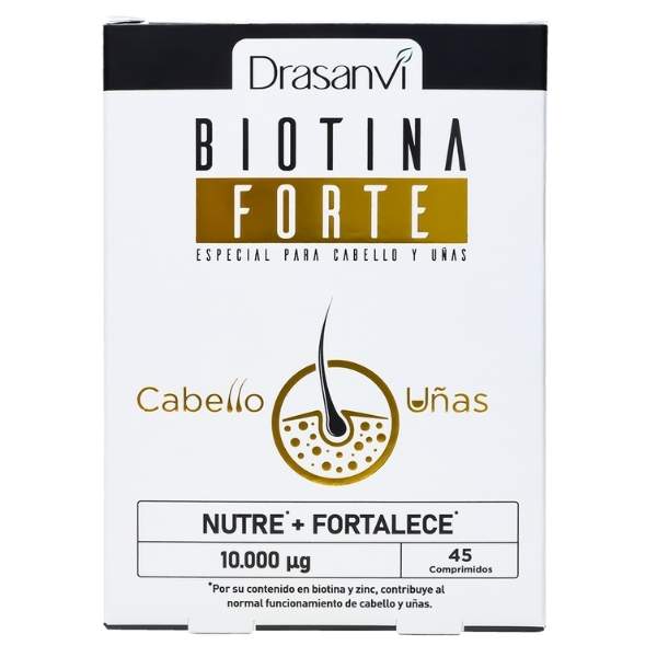 Biotina Forte 10000 Ug 45 Comp. - Drasanvi