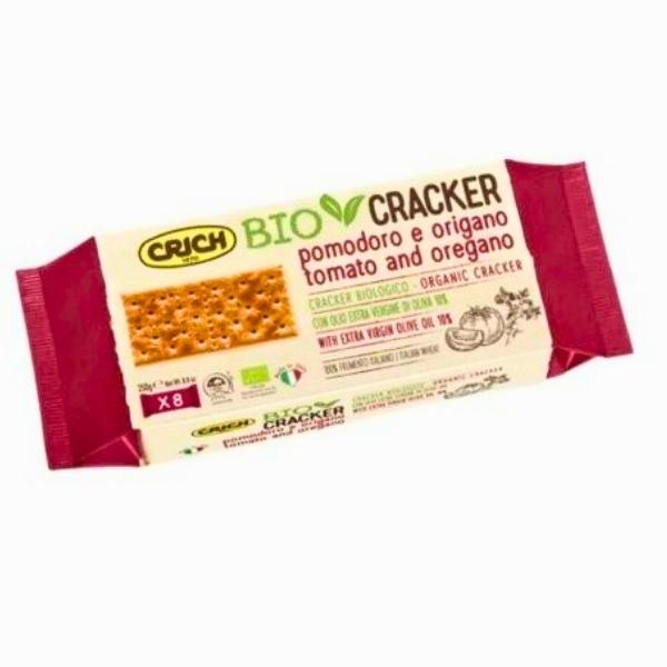 Crich Biocrackers Tomate- Oregano 250Gr. (12)