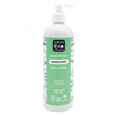 Gel Hidratante Aloe Vera 500 Ml. - NaturaBio