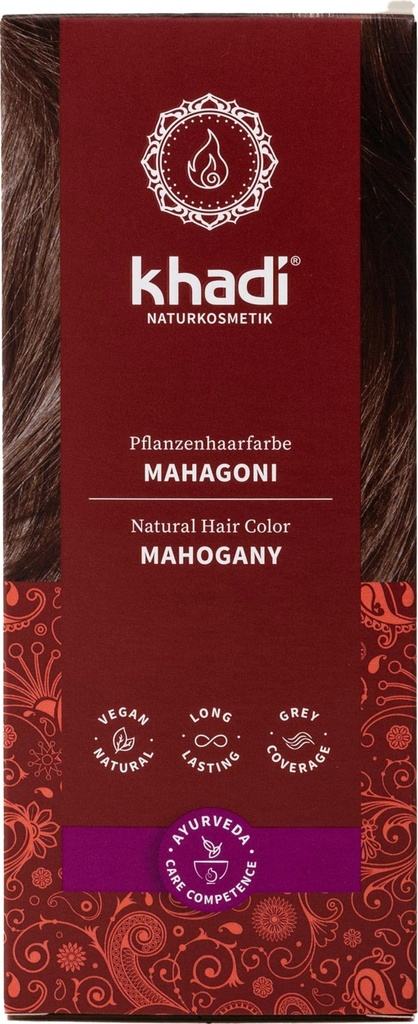 Tinte Khadi Mahogany-Caoba 100 Gr