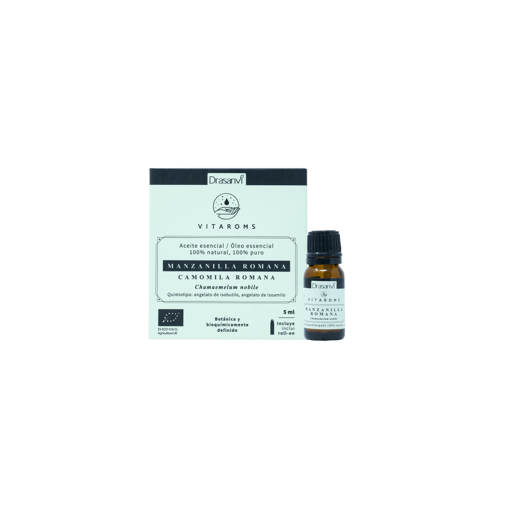 Aceite Esencial Manzanilla Romana 5Ml Vitaroms - Drasanvi