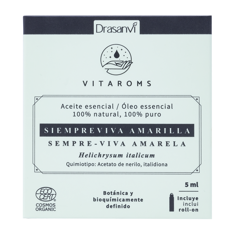 Aceite Esencial Siempre Viva Amarilla 5 Ml Vitaroms - Drasanvi