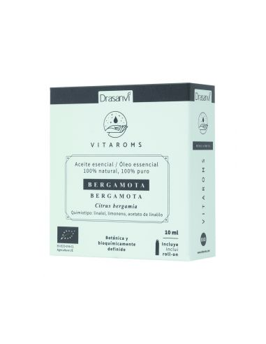 Aceite Esencial Bergamota 10 Ml Vitaroms - Drasanvi
