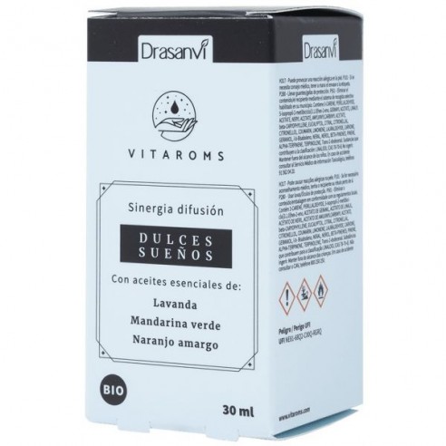 Sinergia Difusión Dulces Sueños Vitaroms 30 Ml - Drasanvi