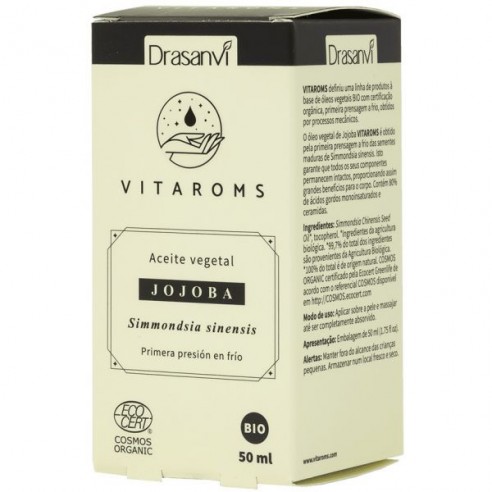 Aceite Vegetal Jojoba 50 Ml Vitaroms - Drasanvi