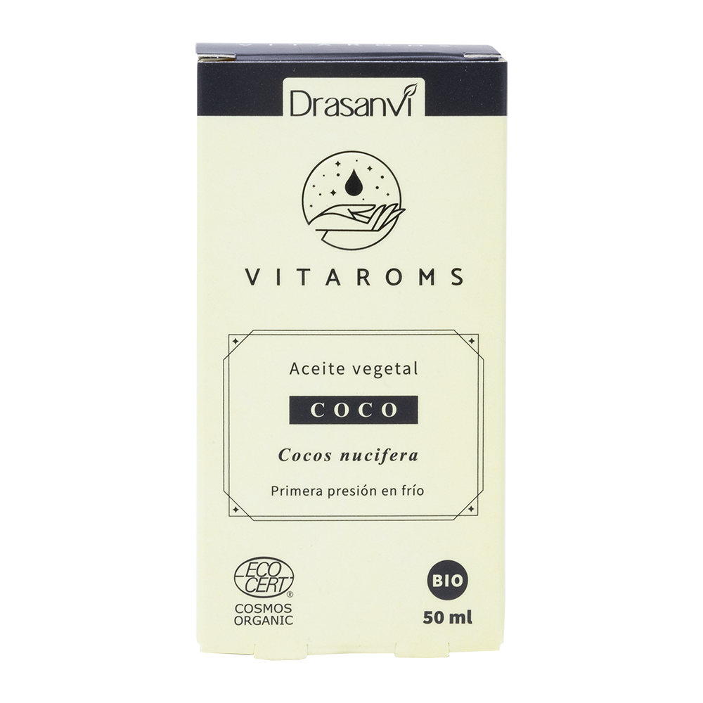 Aceite Vegetal Coco 50 Ml Vitaroms - Drasanvi