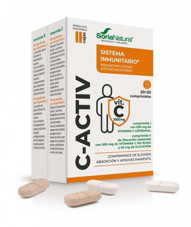 C-Activ 20+20 Compr - Soria Natural