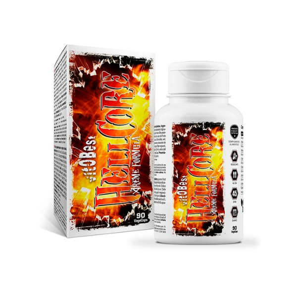 Hellcore 90 Cápsulas Termogénico - VitoBest