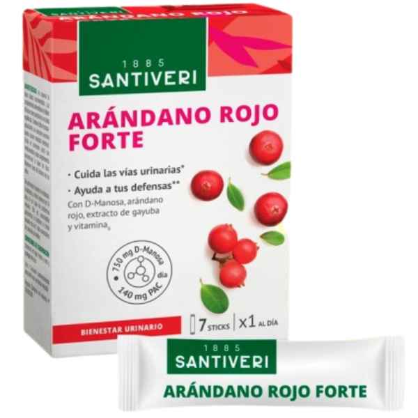 Arandano Rojo Forte 7 Sticks - Santiveri