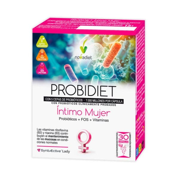 Probidiet Intimo Mujer 30 Caps - Novadiet