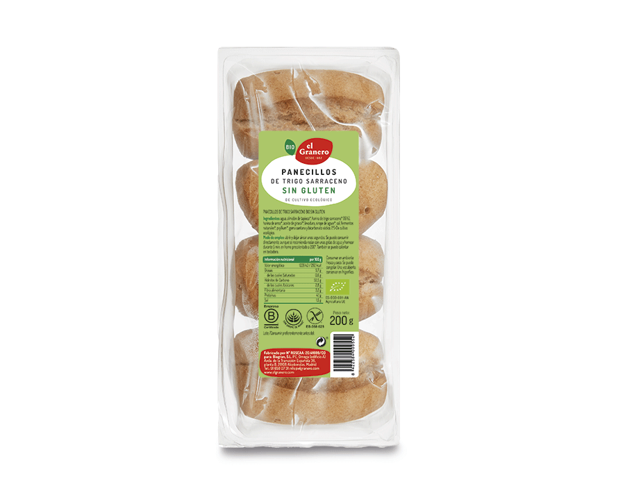 Panecillos De Trigo Sarraceno 200 G - El Granero