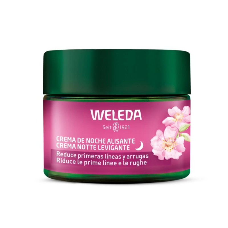 Crema De Noche Alisante Rosa Mosqueta Y Té Blanco 40 Ml -  Weleda